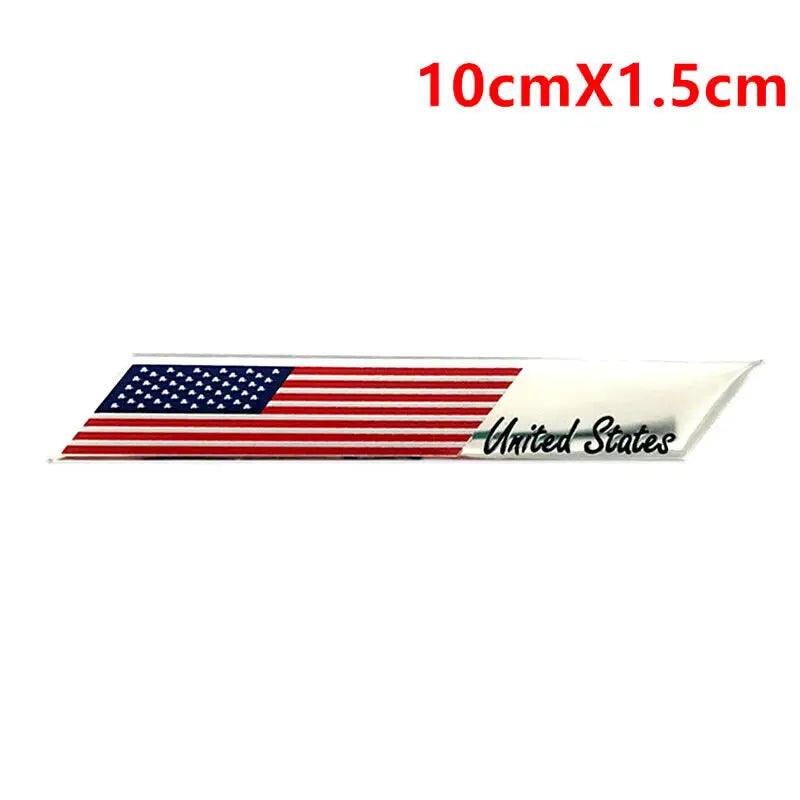 Aluminum United States Flag Sticker America USA bandana for Pet - go do best