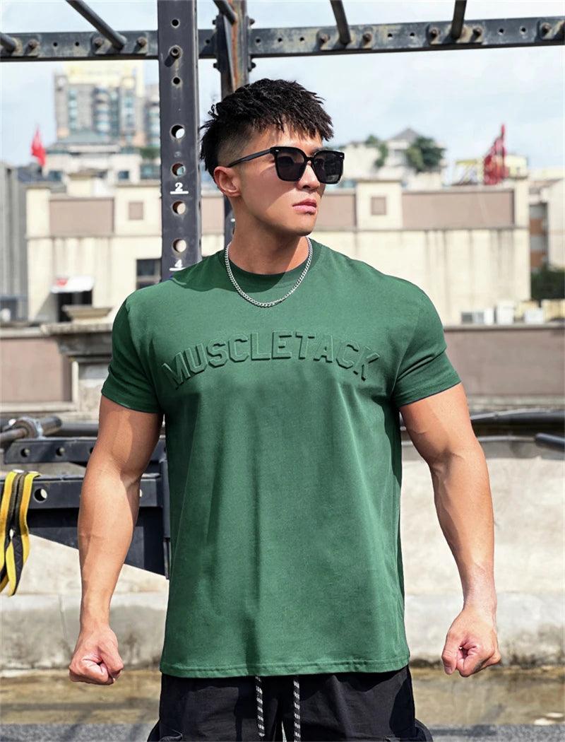 Summer casual men's T-shirt top fashion - go do best