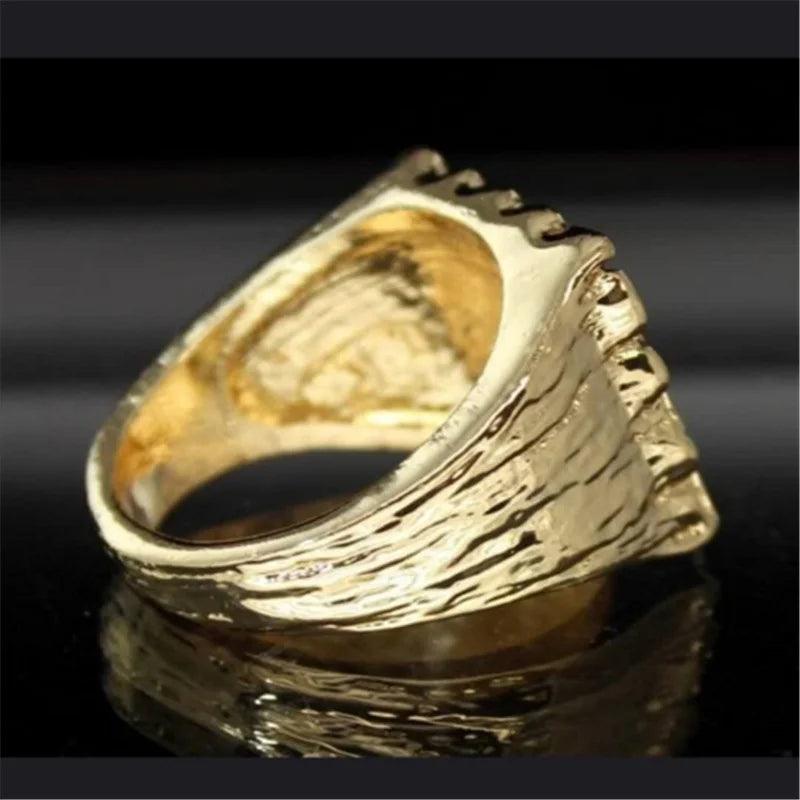 New Jewelry Hollowed-out Men's Ring - go do best