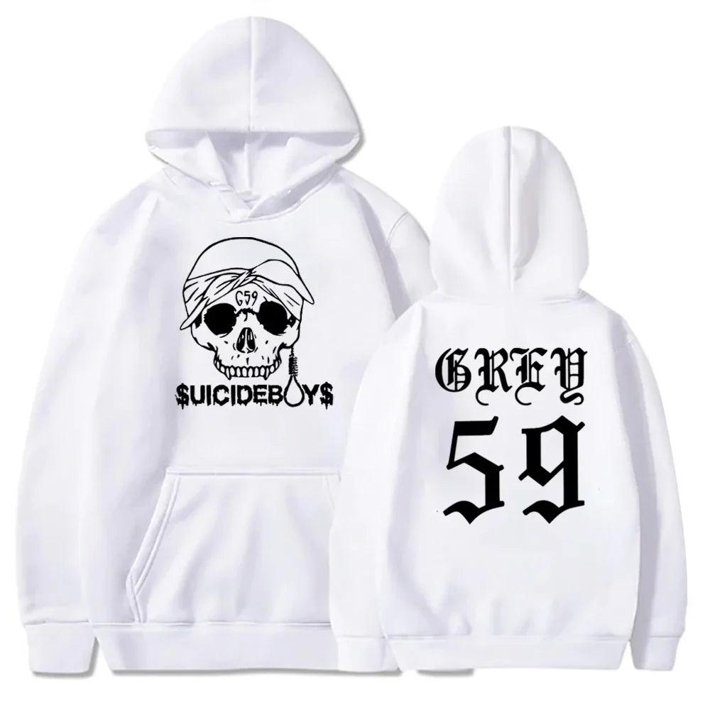 G59 Hoodie Suicideboys Merch Vintage Style Sweatshirt Gift for Suicideboys Fan Pullover Tops Streetwear - go do best