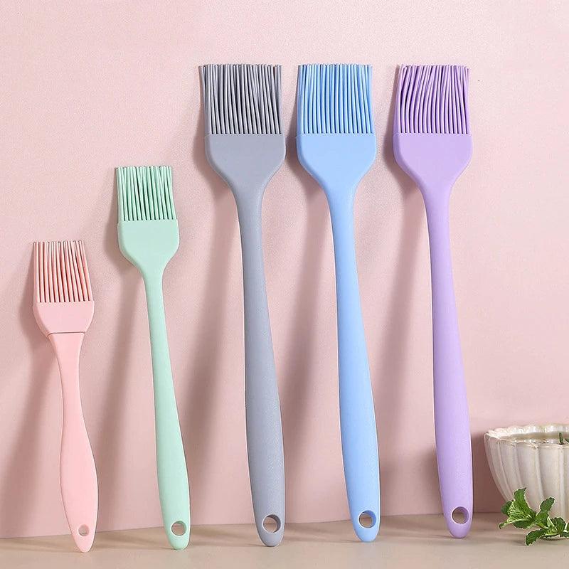 Long Silicone Baking Oil Brush - go do best