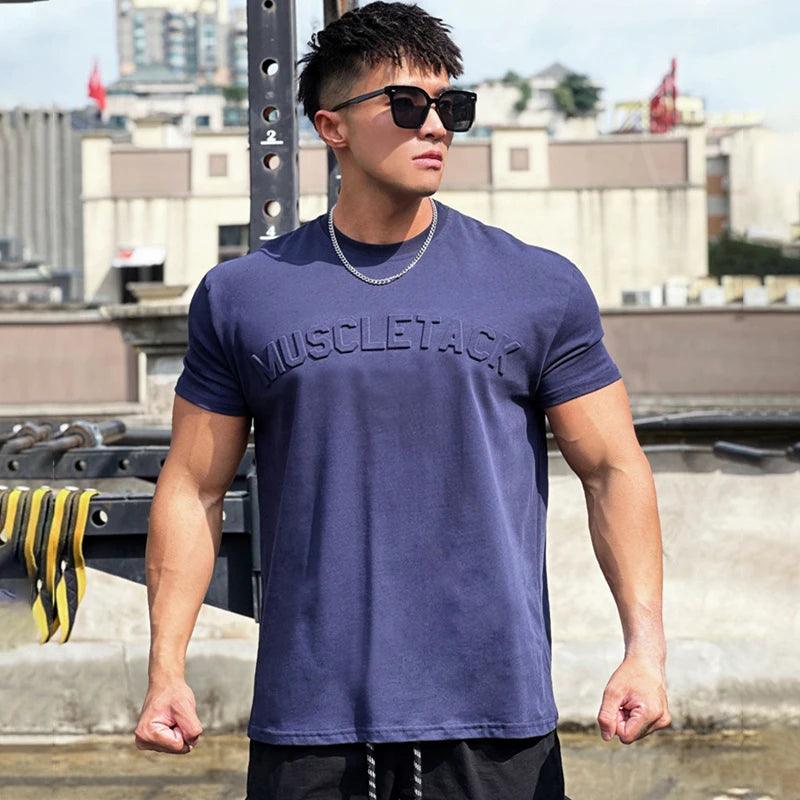 Summer casual men's T-shirt top fashion - go do best