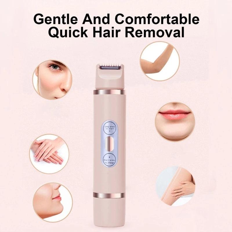 2-in-1 Electric Shaver for Women - go do best